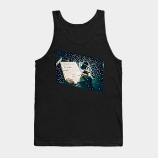 "Cosmic Poet's Odyssey" Tank Top